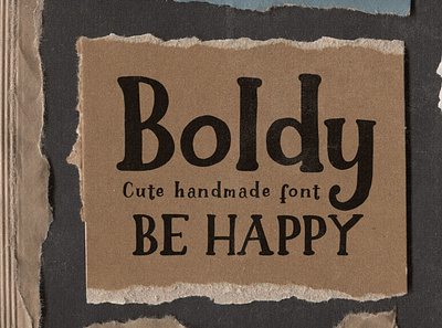 Boldy - Cute Handwritten Font font seriffont typeface typography