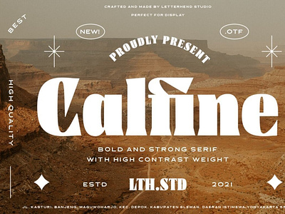 Calfine - Bold Serif