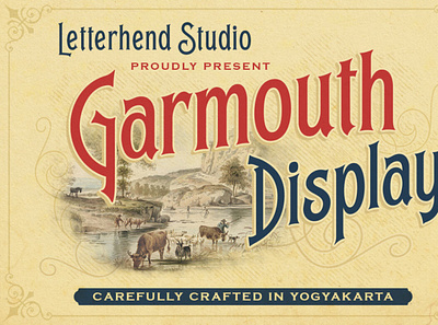 Garmouth Display displayfont font typeface typography