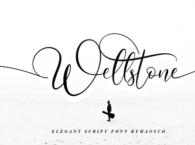 Wellstone Font font handwrittenfont scriptfont typography