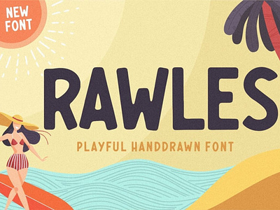 RAWLES Playful Handdrawn Font