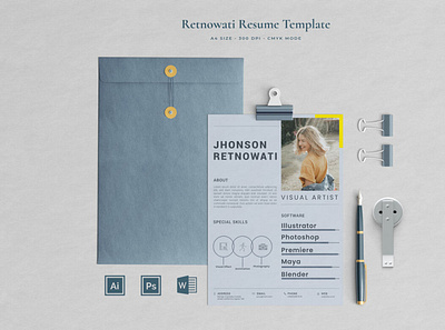 Minimalist Resume Retnowati cv resume template