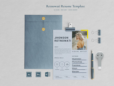 Minimalist Resume Retnowati