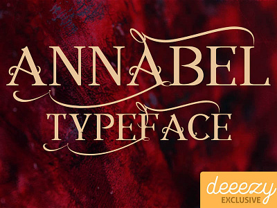 Annabel Regular - Free Font cool typography deeezy font free free font freebies inspiration logo retro font script font typography vintage font