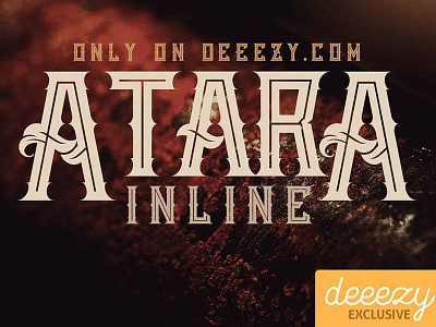 Atara Line Font