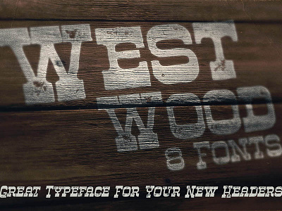 Westwood Regular - Free Font cool typography deeezy font free free font free typography freebies grunge font logo typography vintage font vintage typography