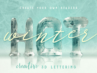 Ice Ice Baby FREE 3D Lettering