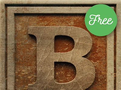 FREE Vintage Wooden Box 3D Lettering 3d font 3d lettering free freebie vintage vintage font vintage lettering wooden wooden box wooden font wooden lettreing