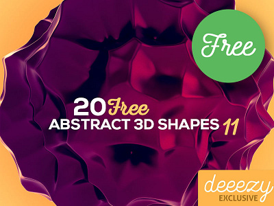 FREE 3D Abstract Shapes 11 3d 3d backgrounds abstract abstract shapes free free backgrounds free downloads free graphics freebie futuristic graphics wave