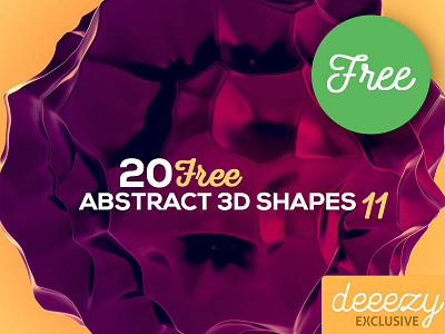 FREE 3D Abstract Shapes 11