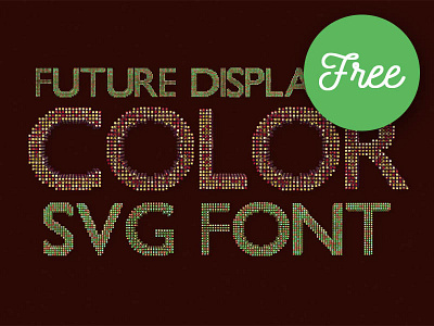 10 Free Color SVG Fonts 1 3d font color font display font download fonts free free color font free font free fonts bundle freebie graphic font svg font