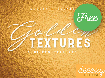 6 Free Golden Textures