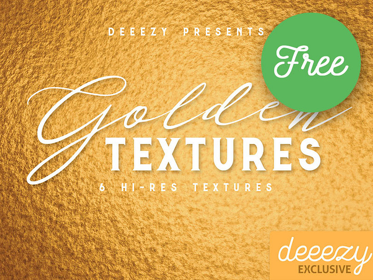 6 Free Golden Textures by Deeezy on Dribbble