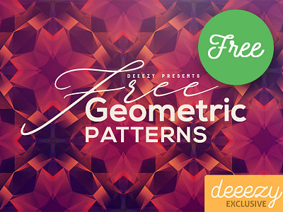 12 Free Modern Geometric Patterns backgrounds colorful deeezy free free backgrounds free download free graphics free patterns freebie geometric pattern photoshop