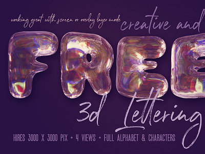 Free Overlay 3D Lettering Deeezy