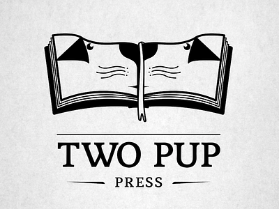 Screen Shot 2015 10 06 At 1.27.28 Pm book concept dog logo press publishing pup two