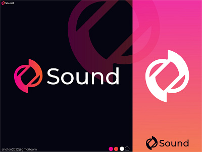 S Modren Logo Design | Sound