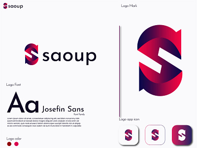 S Modren Logo Design | saoup