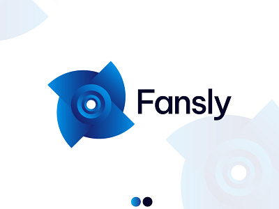Fansly Modren Logo Design branding choton99design design design logo f fan fansly graphic design illustration letter logo logos luxuy minimalist modren typography vector