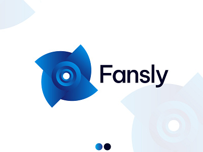 Fansly Modren Logo Design