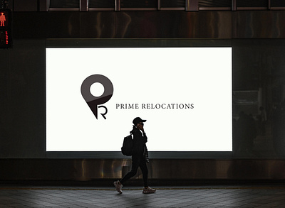 Prime Relocations logo design branding brandingguidelines graphic design logo mockup