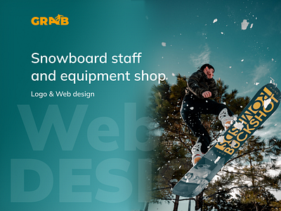 Snowboard staff website design snowboard ui uiux ux web