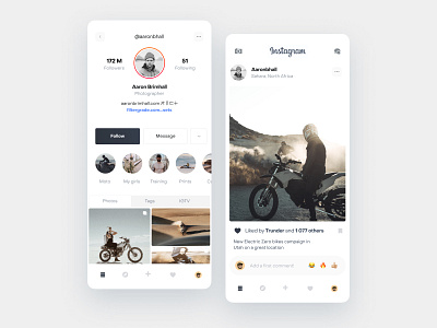 Instagram redesign