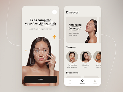 Face building app by Vladimir Kras on Dribbble