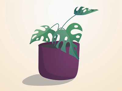Vector Illustration | Digital Plants don't need Water