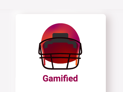 Game Helmet Icon design education football game helmet icon learning sport sports ui ux web
