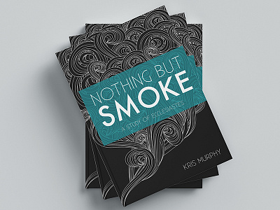 Smoke Illustration & Book Cover Design bible book cover design illustrate. illustrator. smoke illustration steam study