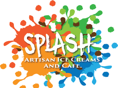 Splash Artisan Cafe graphic design logo ui