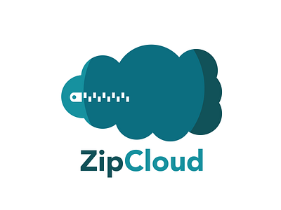 ZipCloud logo dailylogo dailylogochallenge design graphic design illustration logo vector