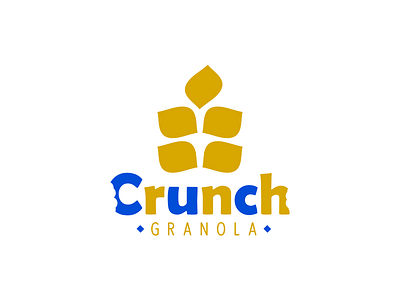 Crunch Granola Logo dailylogo dailylogochallenge design graphic design illustration logo vector