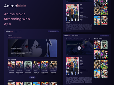 AnimeisMe - Anime Movie Streaming Web App