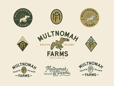 Multnomah Farms Brand Mark Study