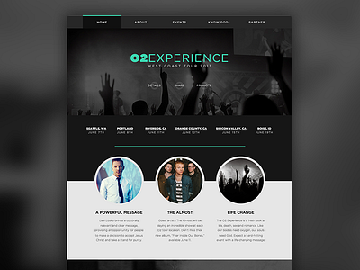 O2 Experience Website #2