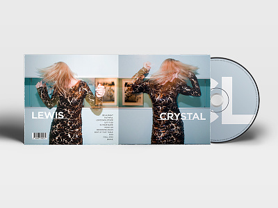 Crystal Lewis LP album art cd design lp print