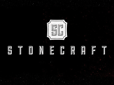 Stonecraft Logo brand design identity logo