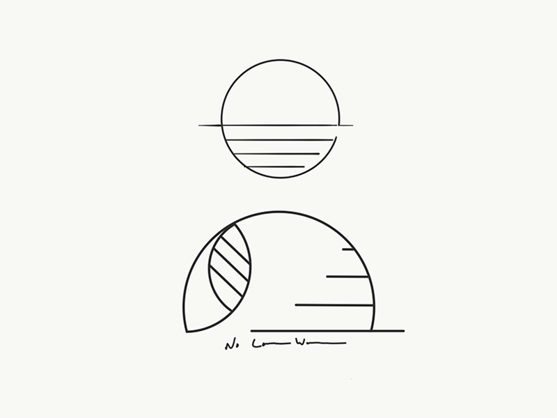 Sunset Logo Concepts by Devan Flaherty on Dribbble