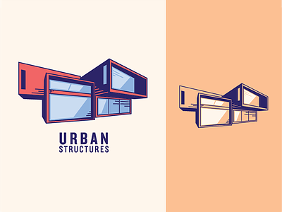 Urban Structures Logo graphic design logo