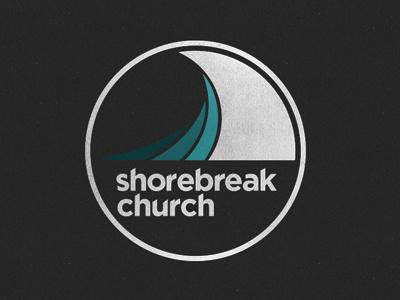 Shorebreak Logo Reveal church logo color logo ocean shore shorebreak wave