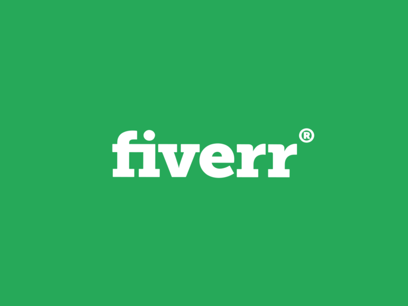 Fiverr logo animation