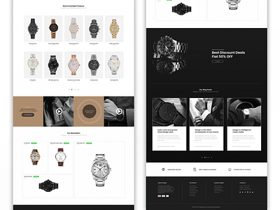 CHRONOS Watch Ecommerce Store