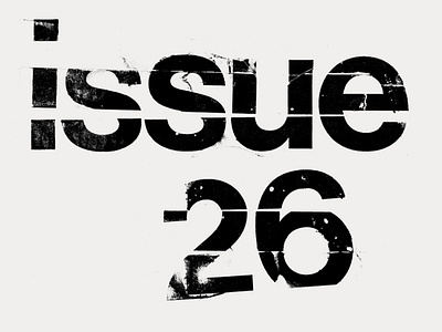 issue 26 type