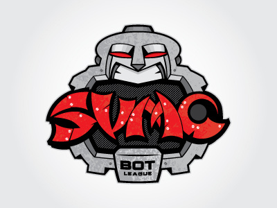 SUMO BOTS! asian japan logo robot sumo