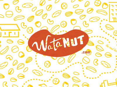 WataNut - Cashew cashew logo nuts