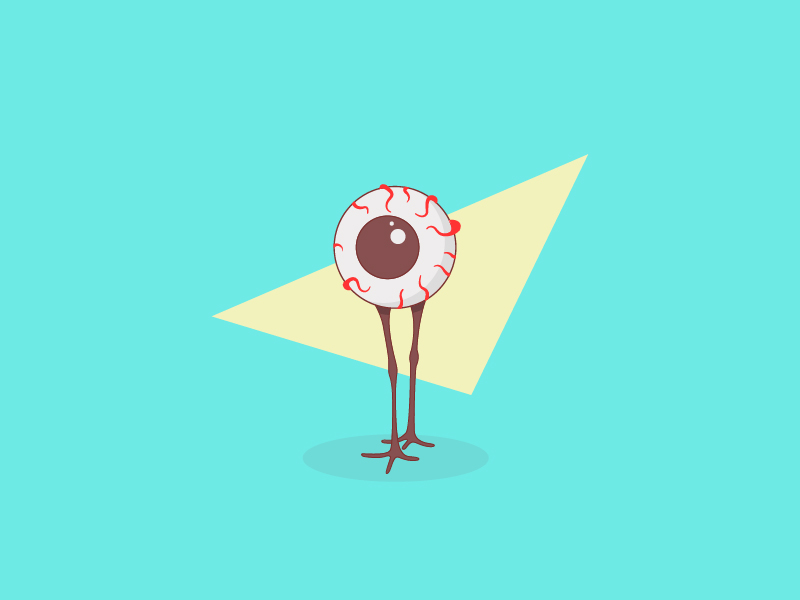 Disgusting Eye by Stuart Shaw on Dribbble