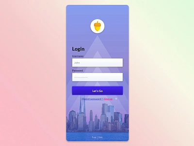 City Nut Login🌰 dailyui login mobile