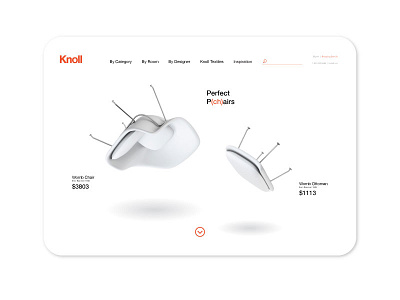 Knoll Landing Page Redesign